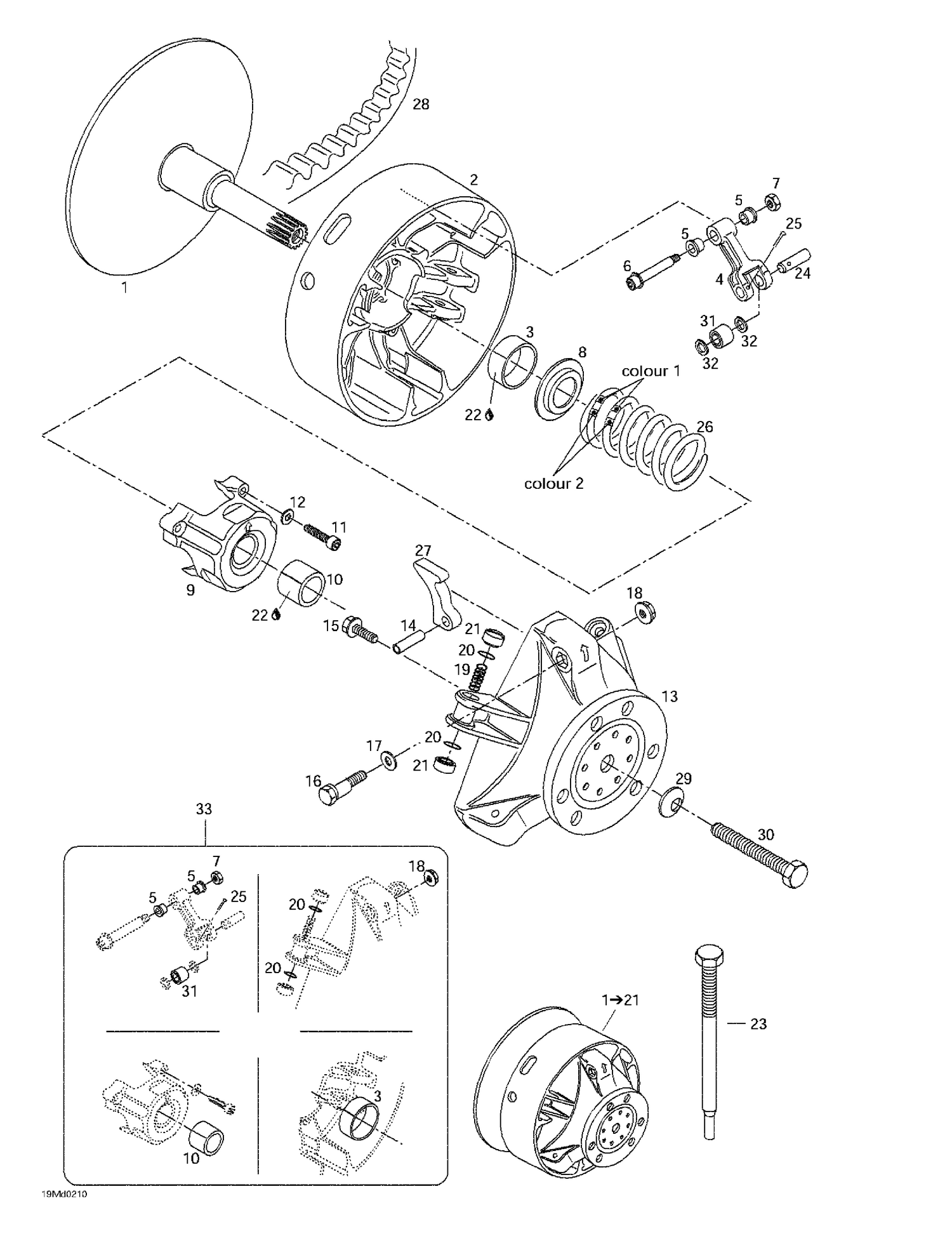 Assembly diagram