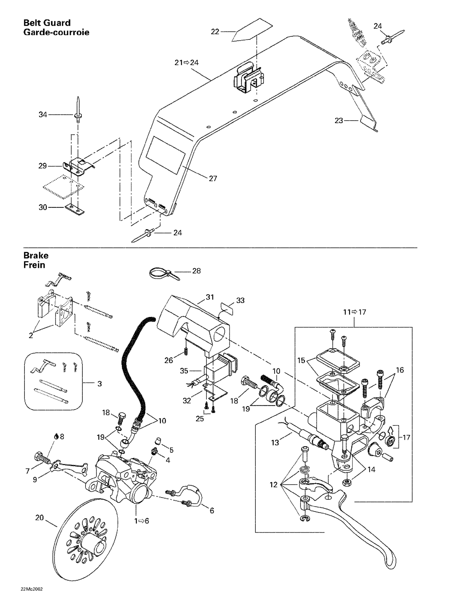 06- Hydraulic Brake And Belt Guard