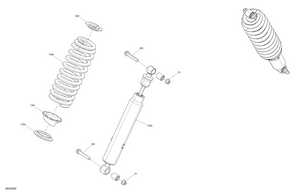 05- Suspension - Front Shocks Schematic