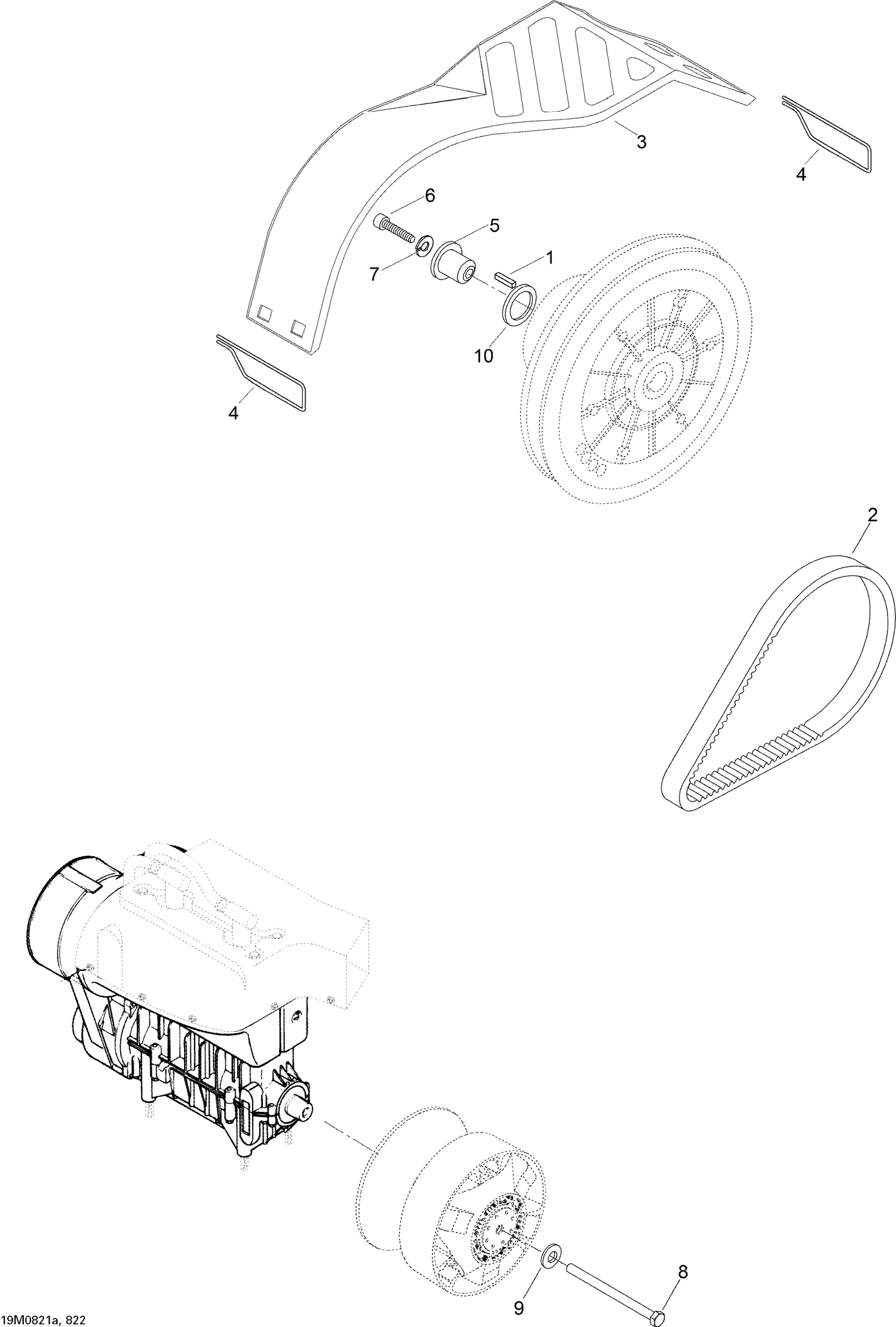 05- Pulley System WT 550F