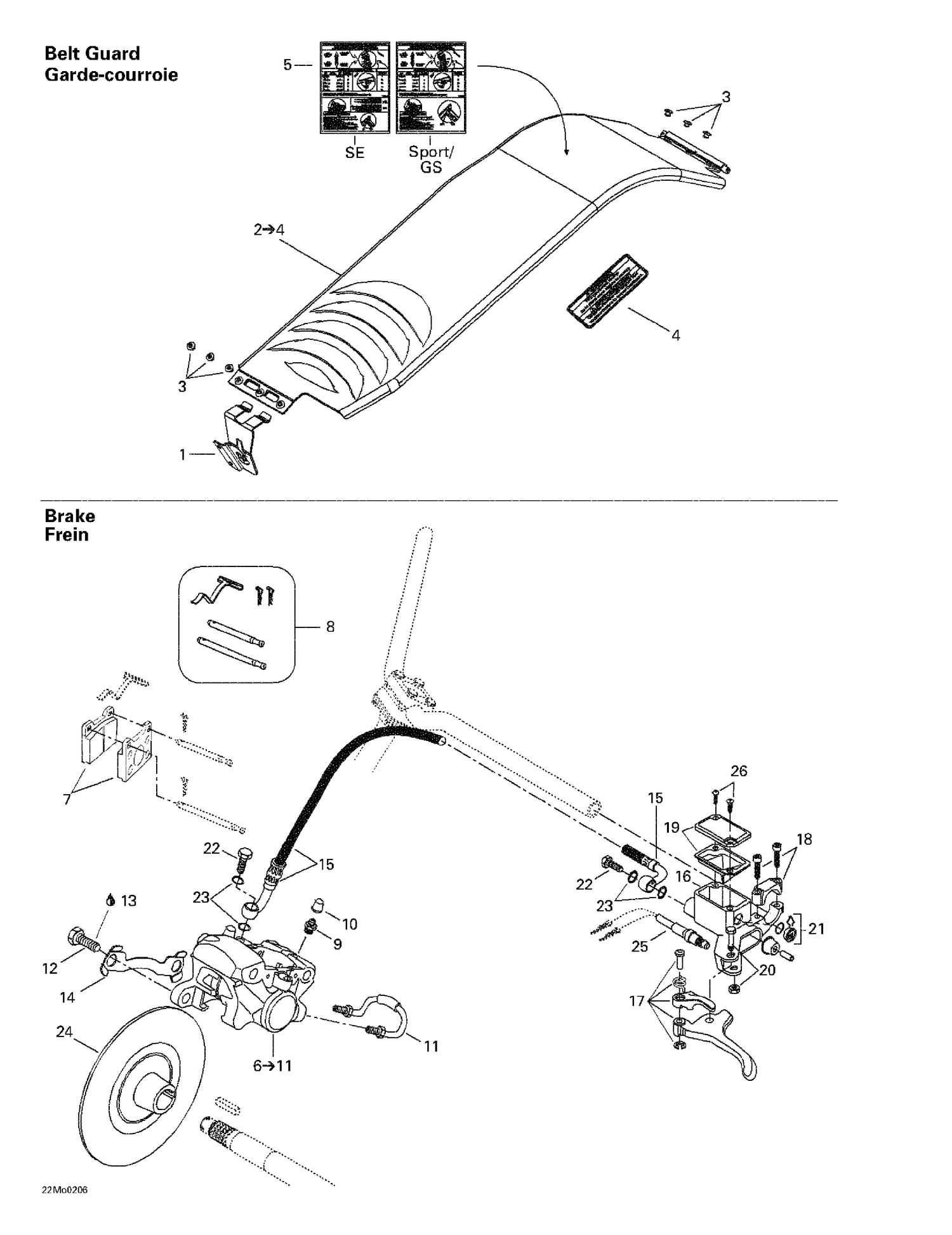 06- Hydraulic Brake And Belt Guard