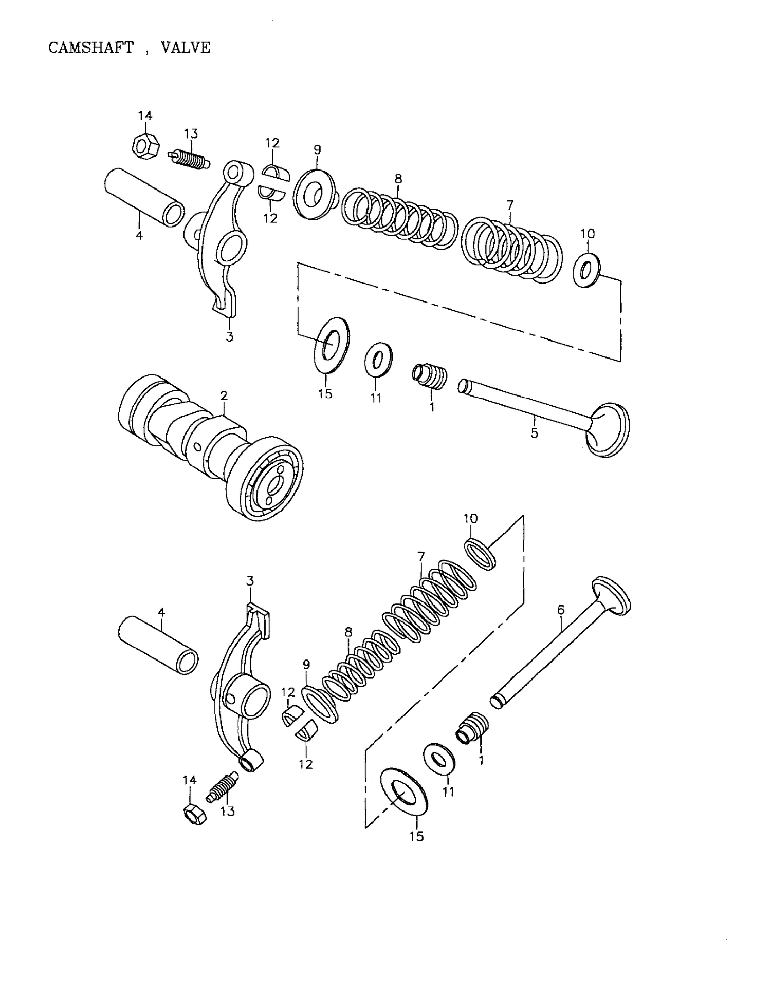 01- Camshaft, Valve (172-03)