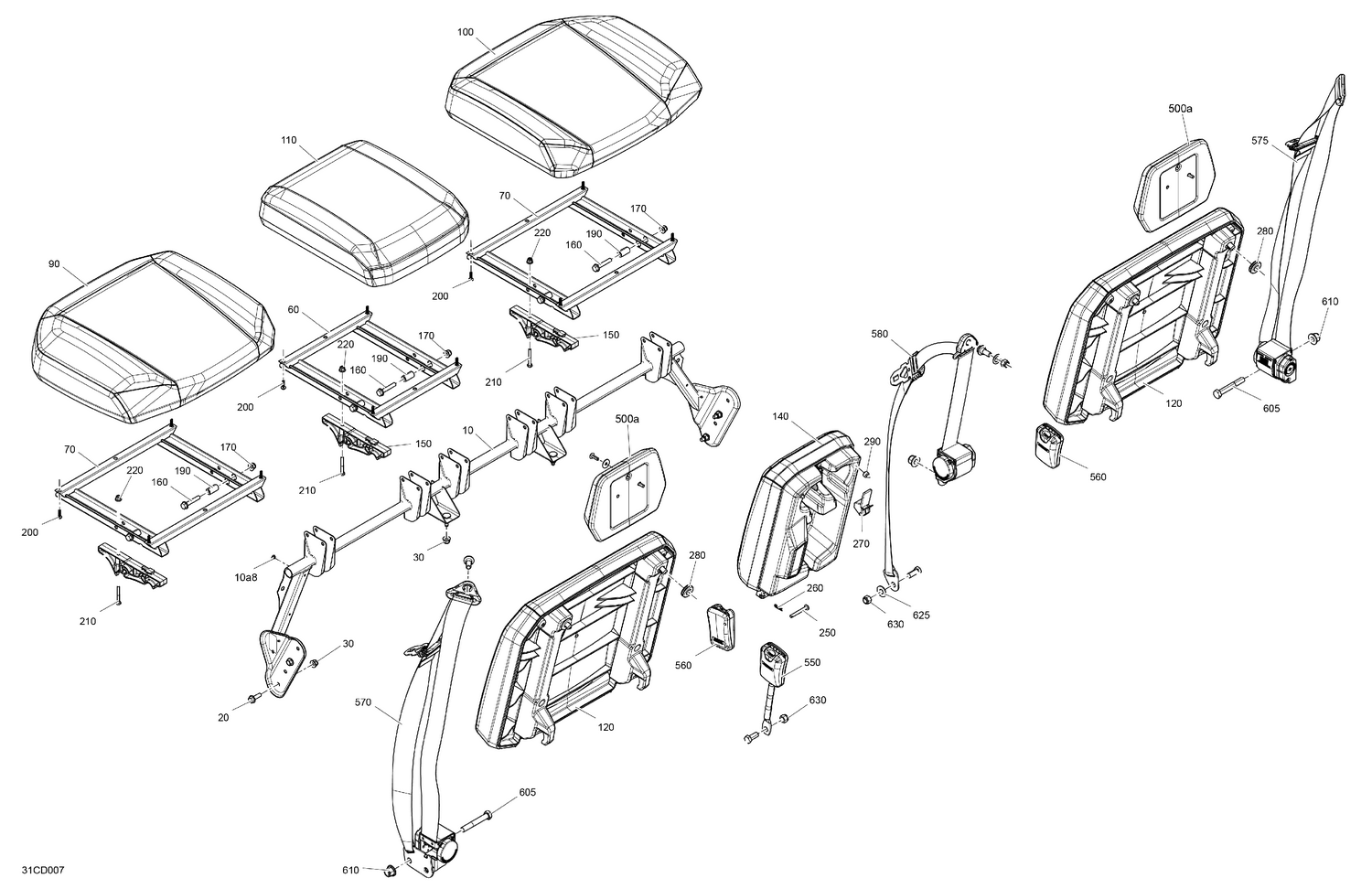 07- Body - Seat - Rear Section