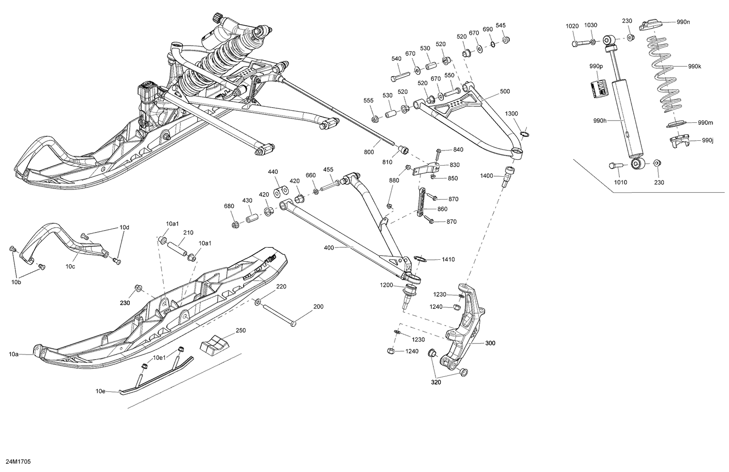 07- Front Suspension And Ski