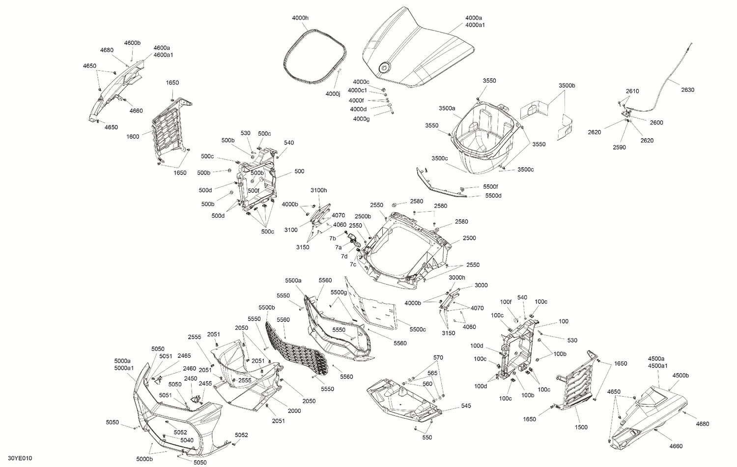 07- Body - Front Storage Tray