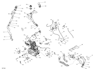 01- Engine And Engine Support - All Models Schematic