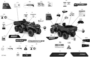 09- Decals Outlander Max - 6x6 - Pro Nordic Schematic