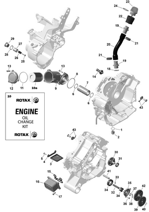 01- Rotax - Engine Lubrication Schematic