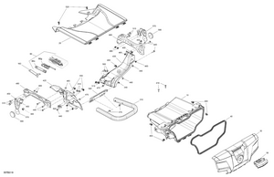 07- Body - Front Storage Tray Schematic
