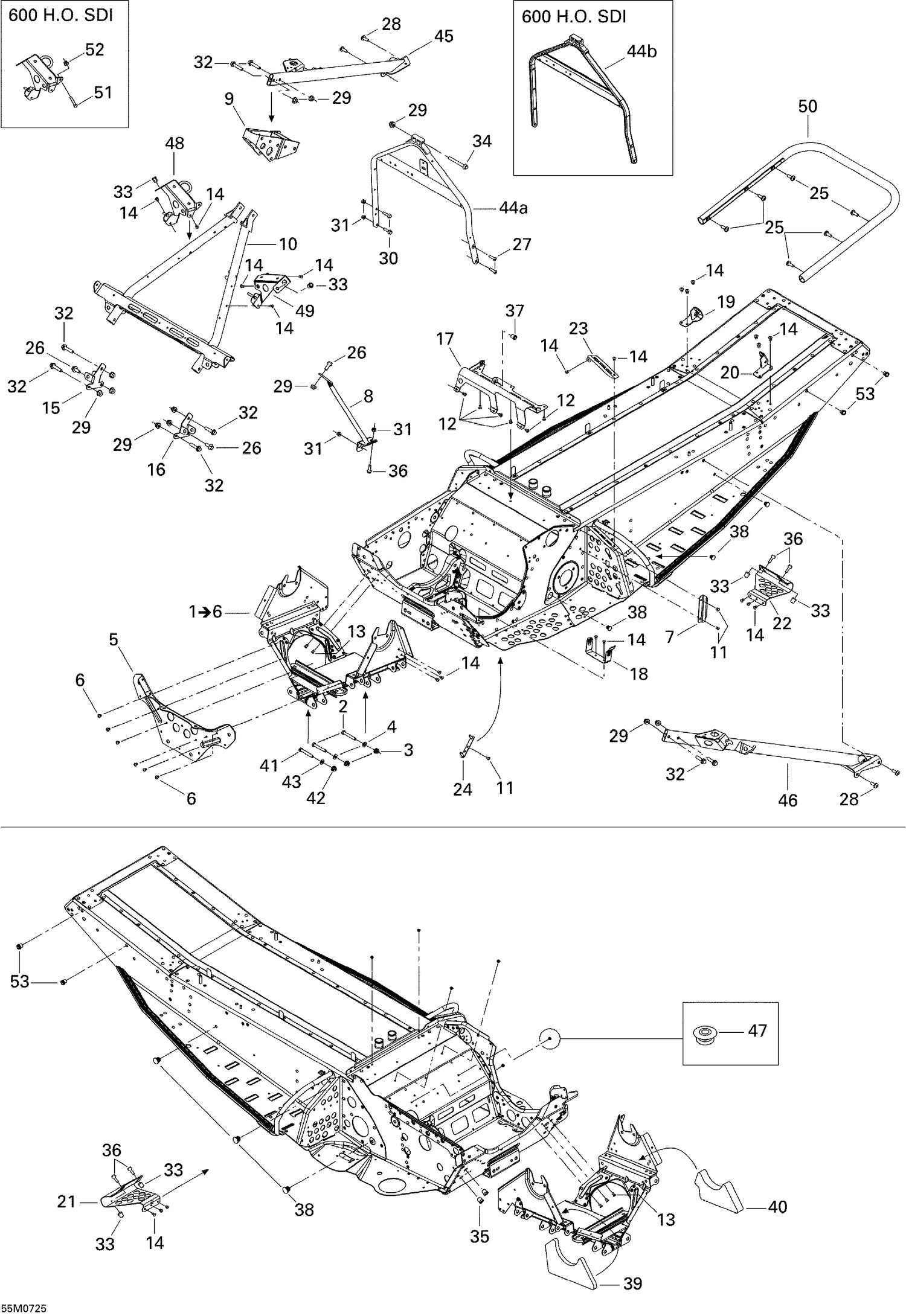 09- Frame and Components 600 HO SDI
