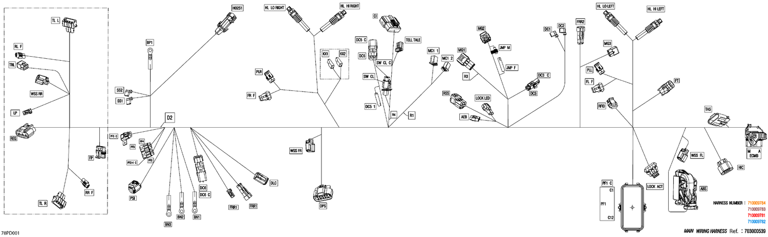 08- Electric - Main Harness