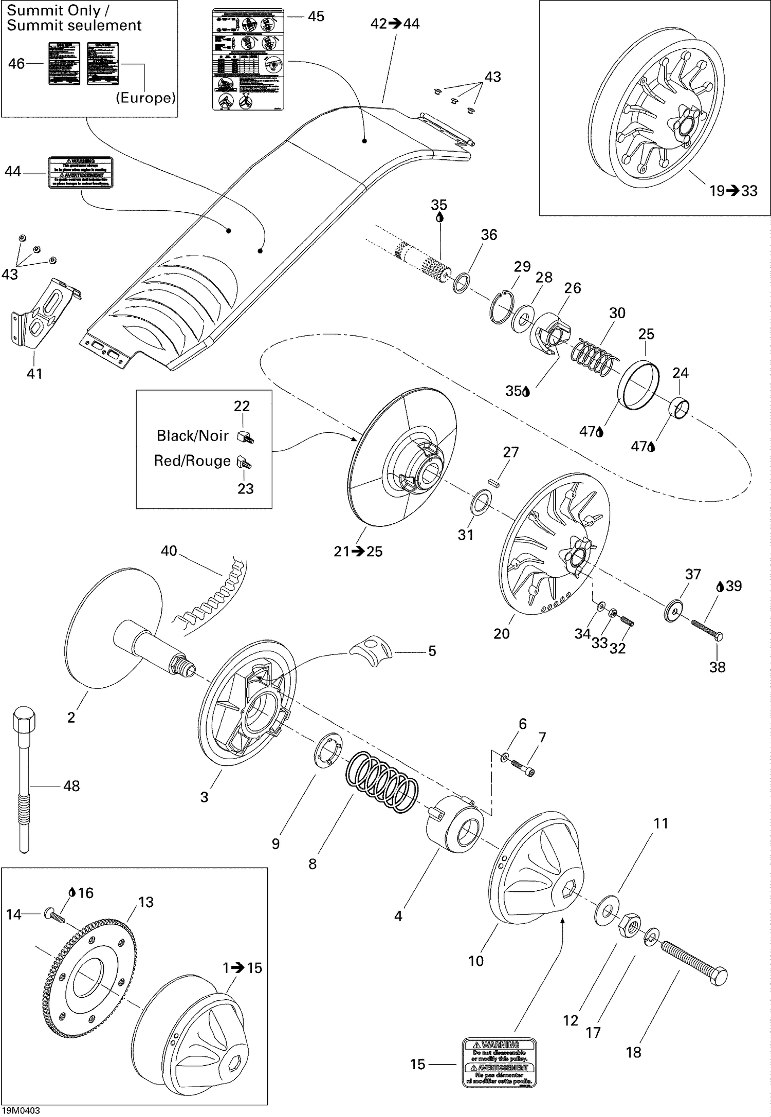 05- Pulley System SKANDIC 550F