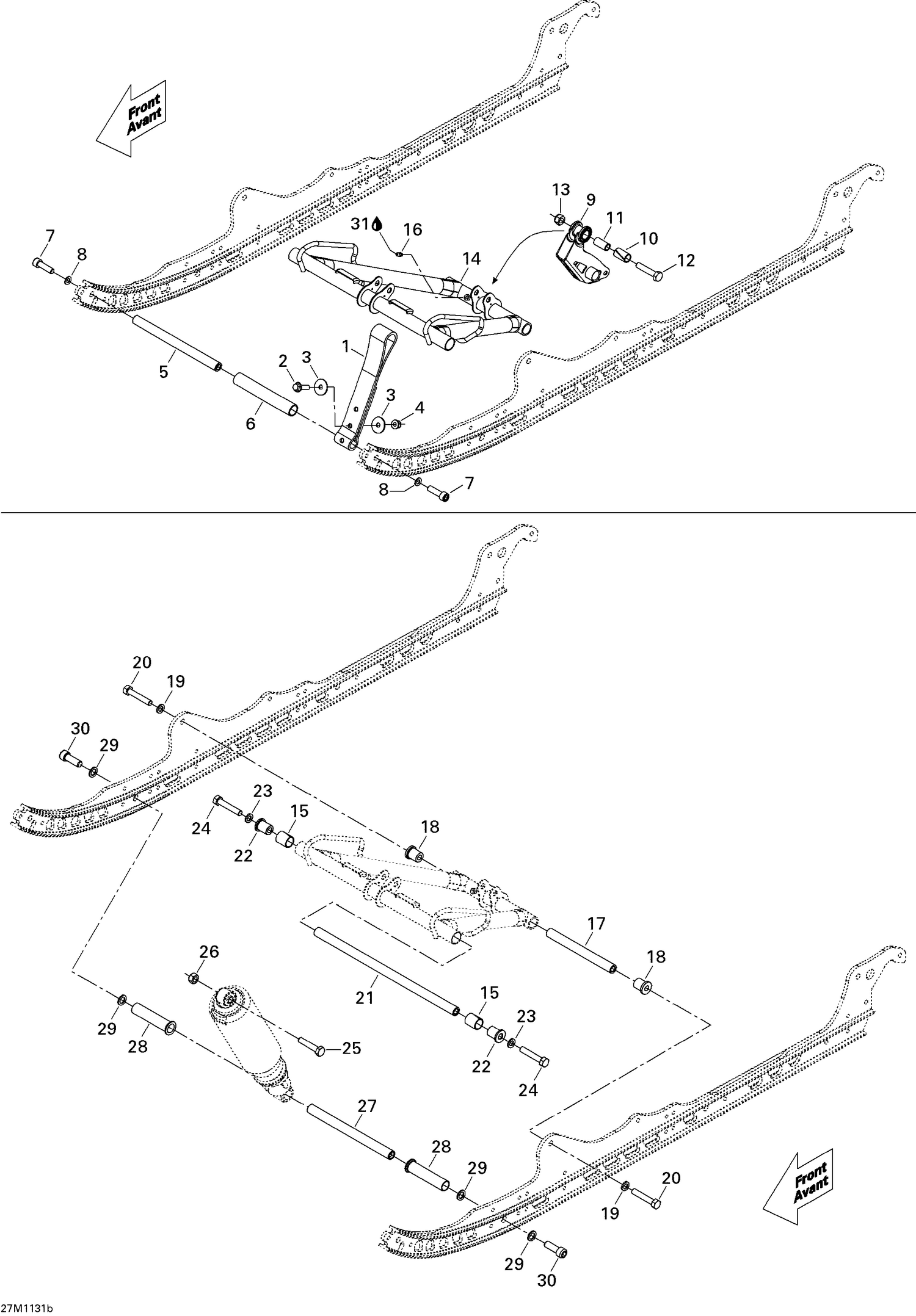 08- Front Arm LT 154"