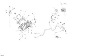 08- Electric - Winch Schematic