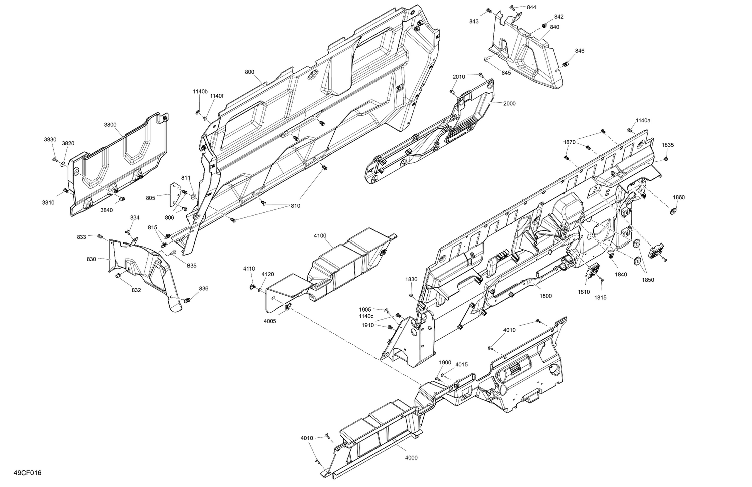 07- Cab Interior - Back Wall