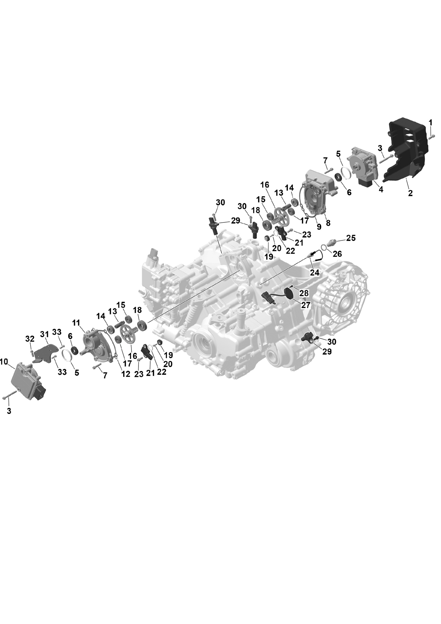 01- ROTAX - GearBox Servo Motors