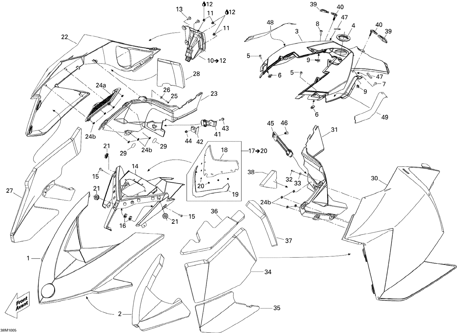 Assembly diagram