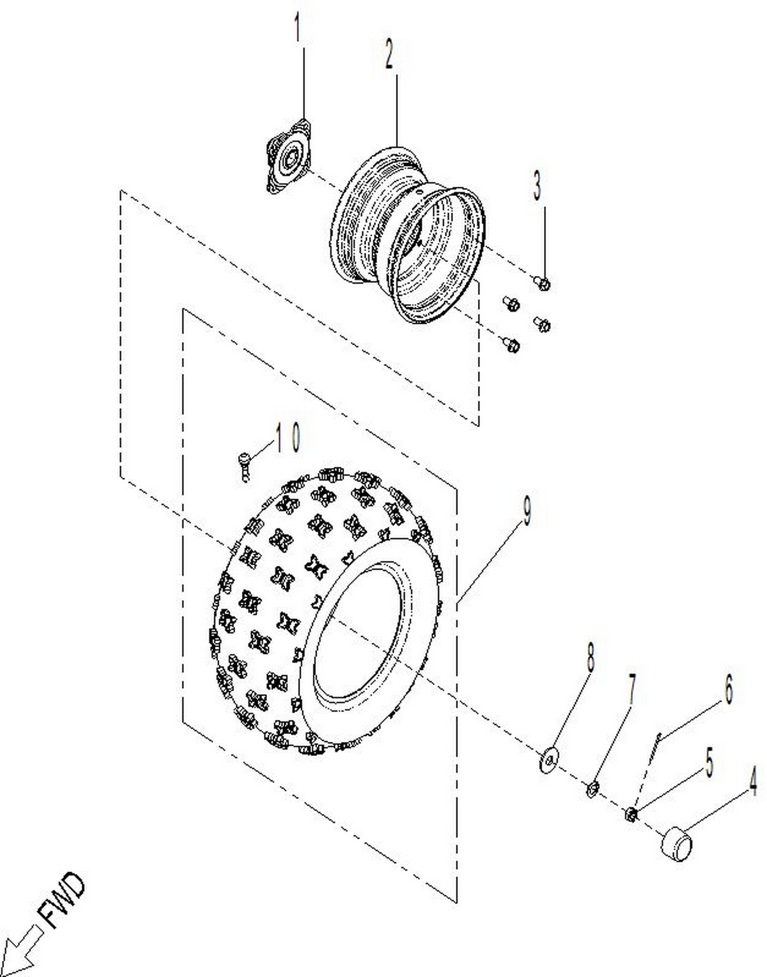 04- Drive - Rear Wheel 110