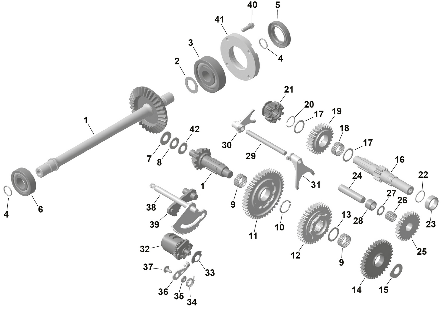 01- ROTAX - GearBox