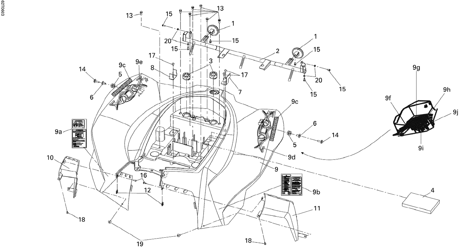 Assembly diagram
