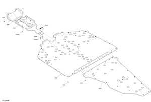 09- Body - Skid Plate - Xrs - Black Schematic