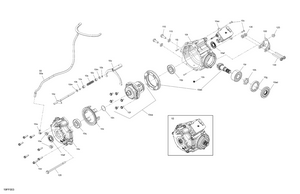 04- Drive - Front - Differential Parts Schematic