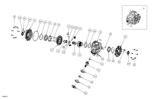 04- Drive - Front - Differential Parts Schematic
