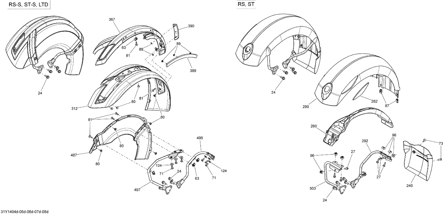 09- Body And Accessories Front Fender_31Y1406d