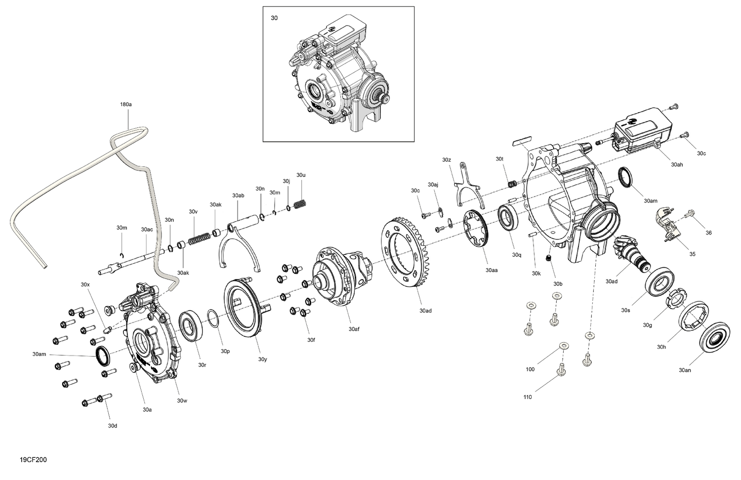 04- Drive - Front - Differential Parts