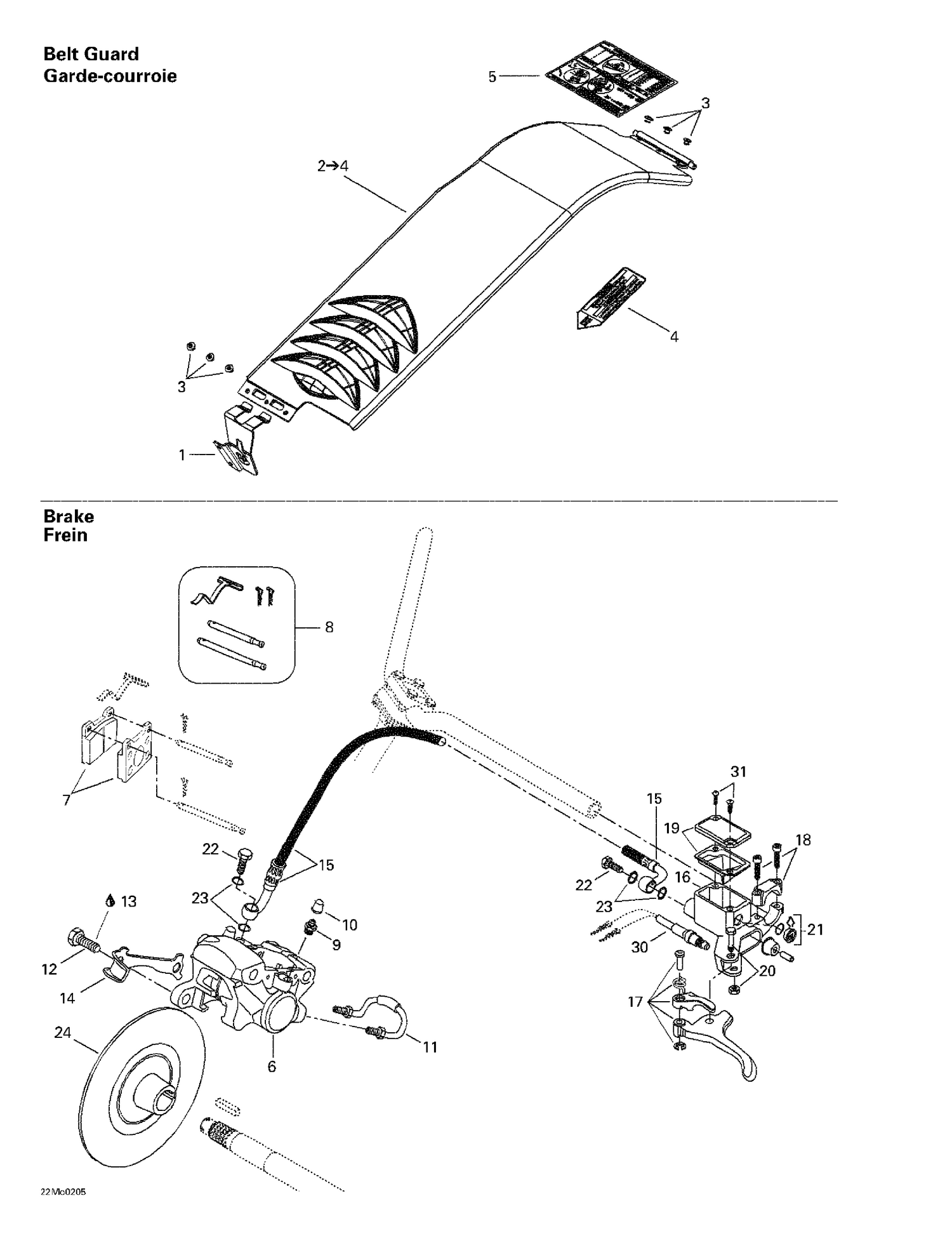 06- Hydraulic Brake And Belt Guard