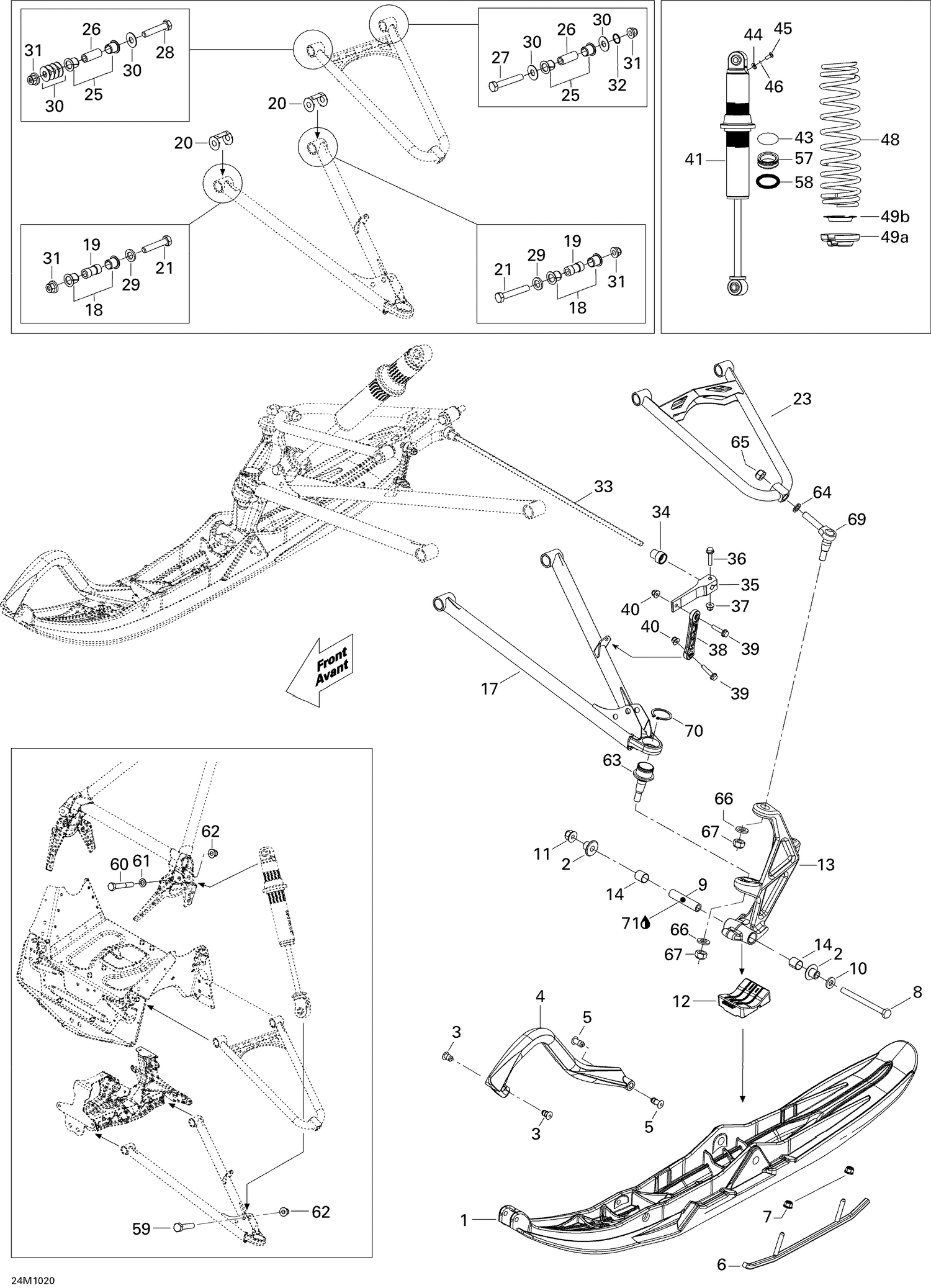 07- Front Suspension And Ski