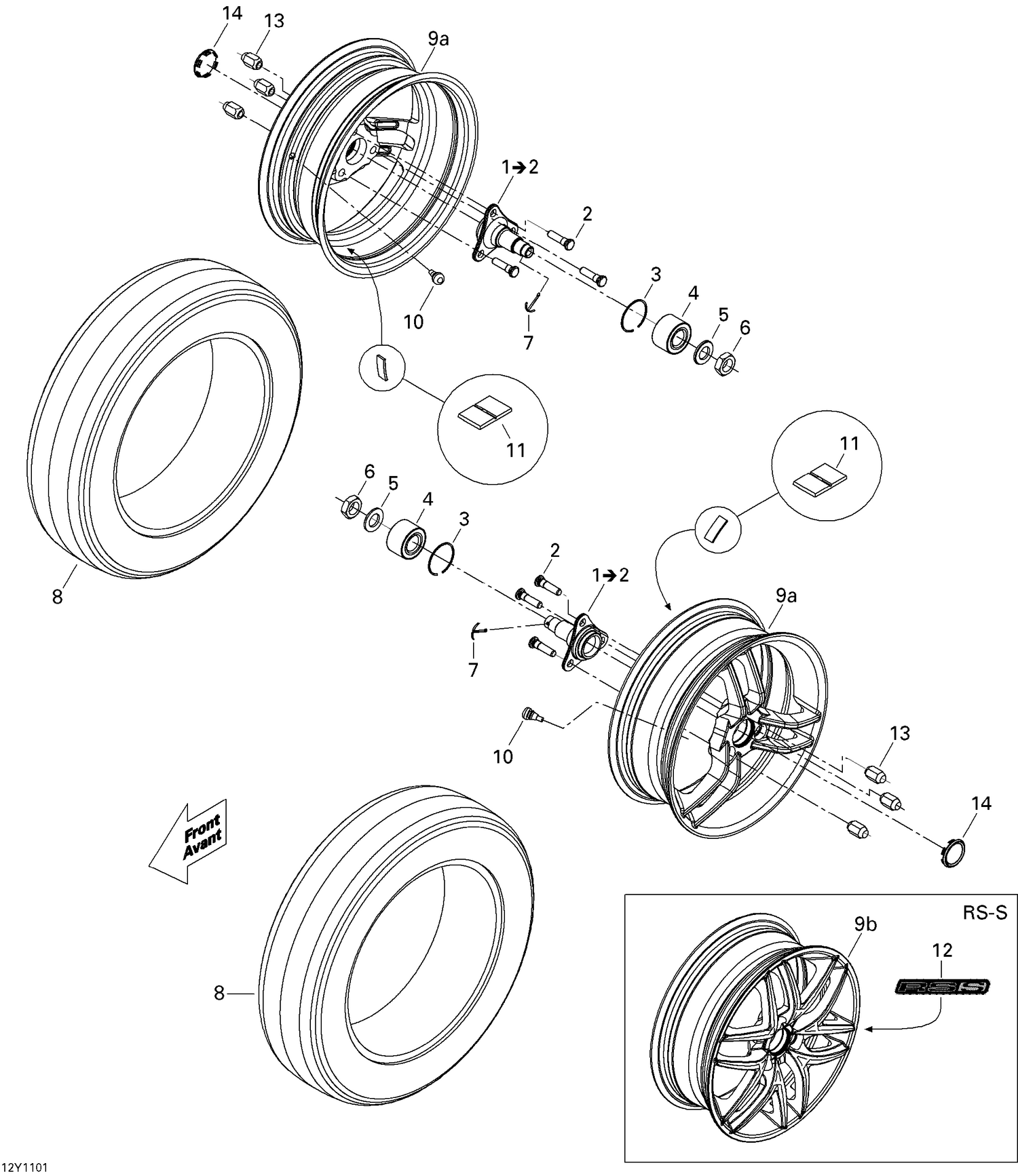 07- Drive System, Front