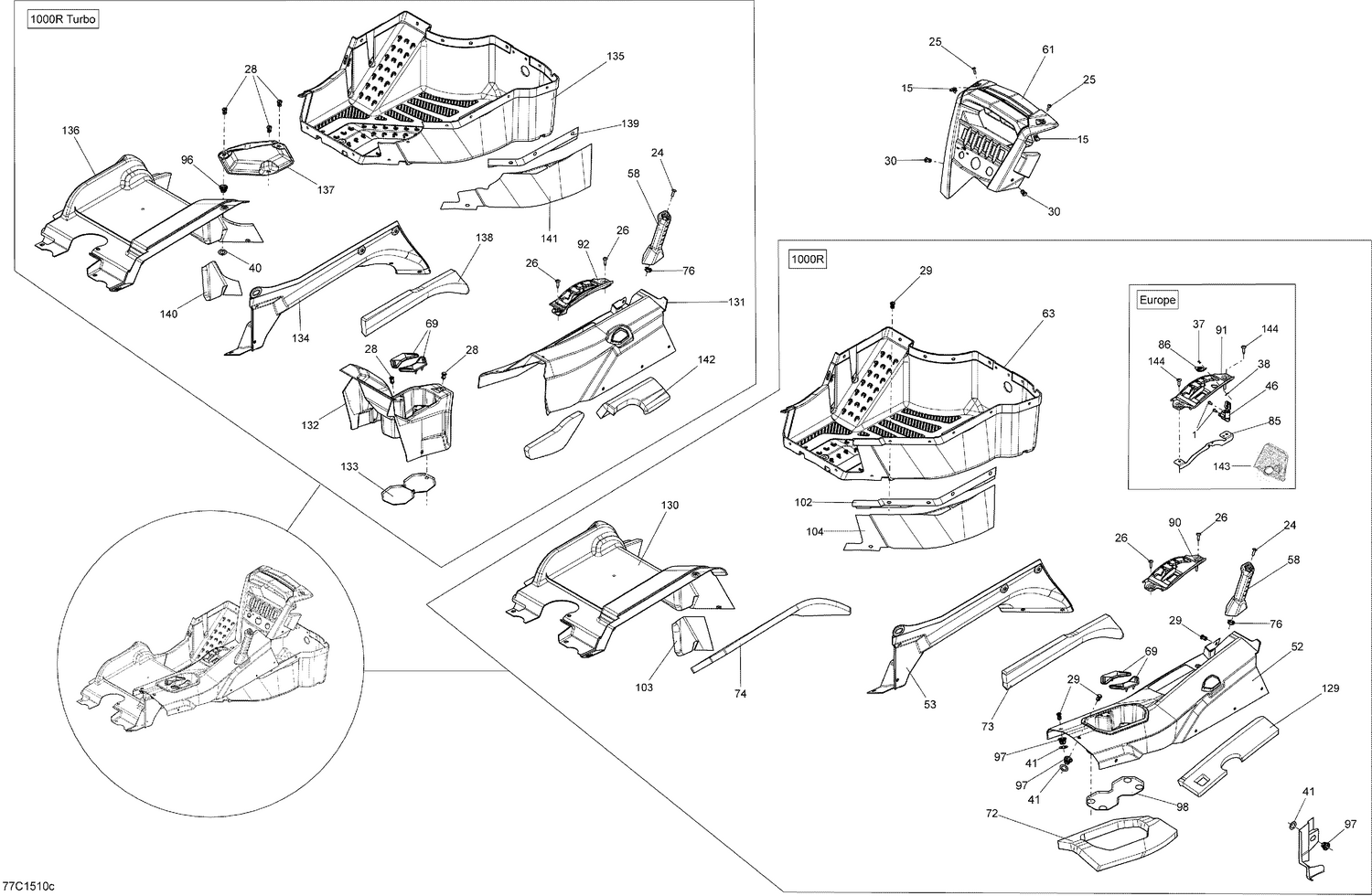 09- Cab Interior _Console_77C1510c