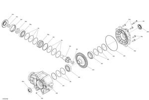 08- Rear Drive - Differential Parts Schematic