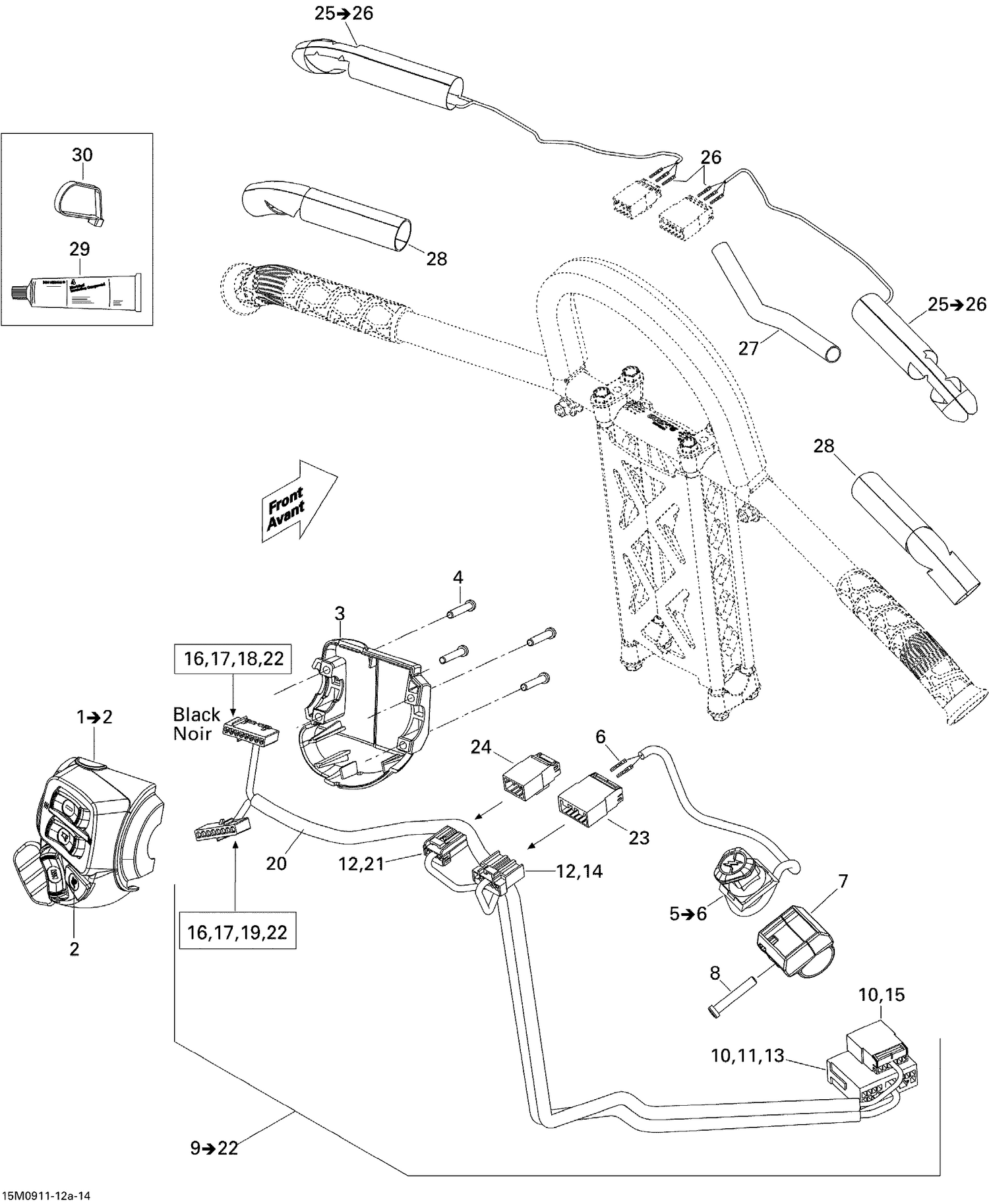 10- Steering Wiring Harness
