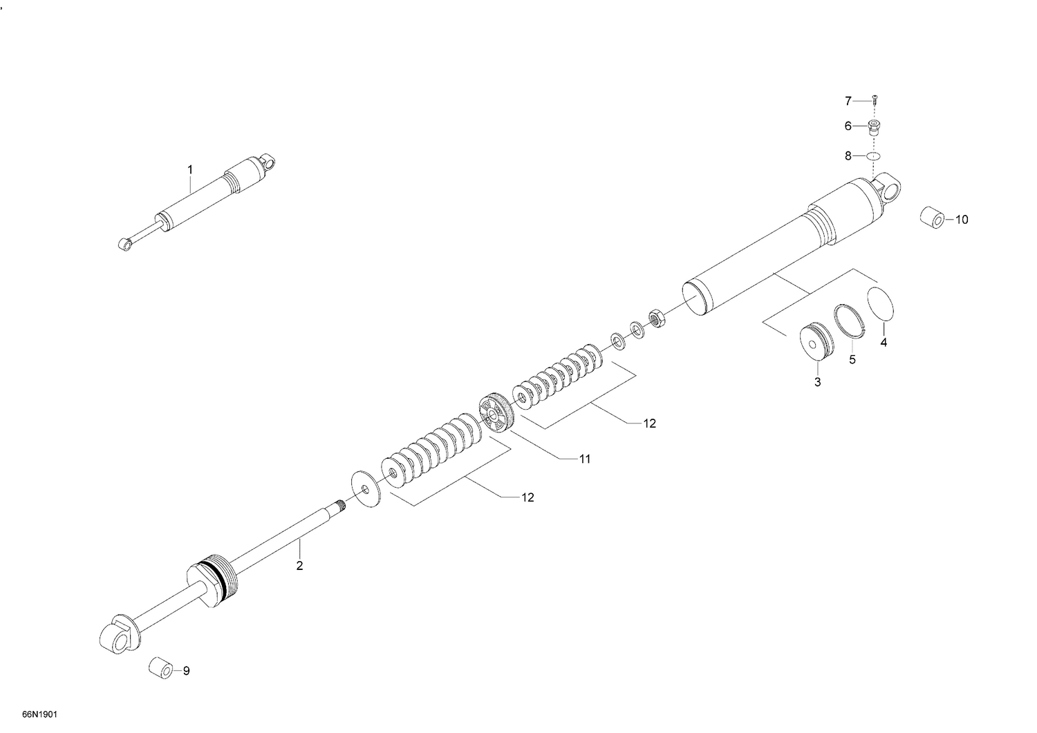 07- Front Shocks - 800R E-TEC