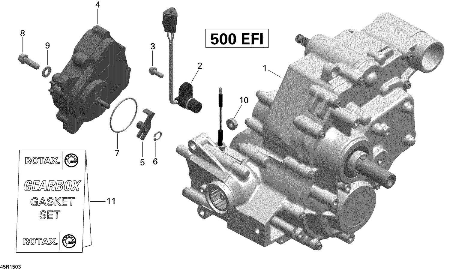 01- Gear Box Assy And 4X4 Actuator _45R1503