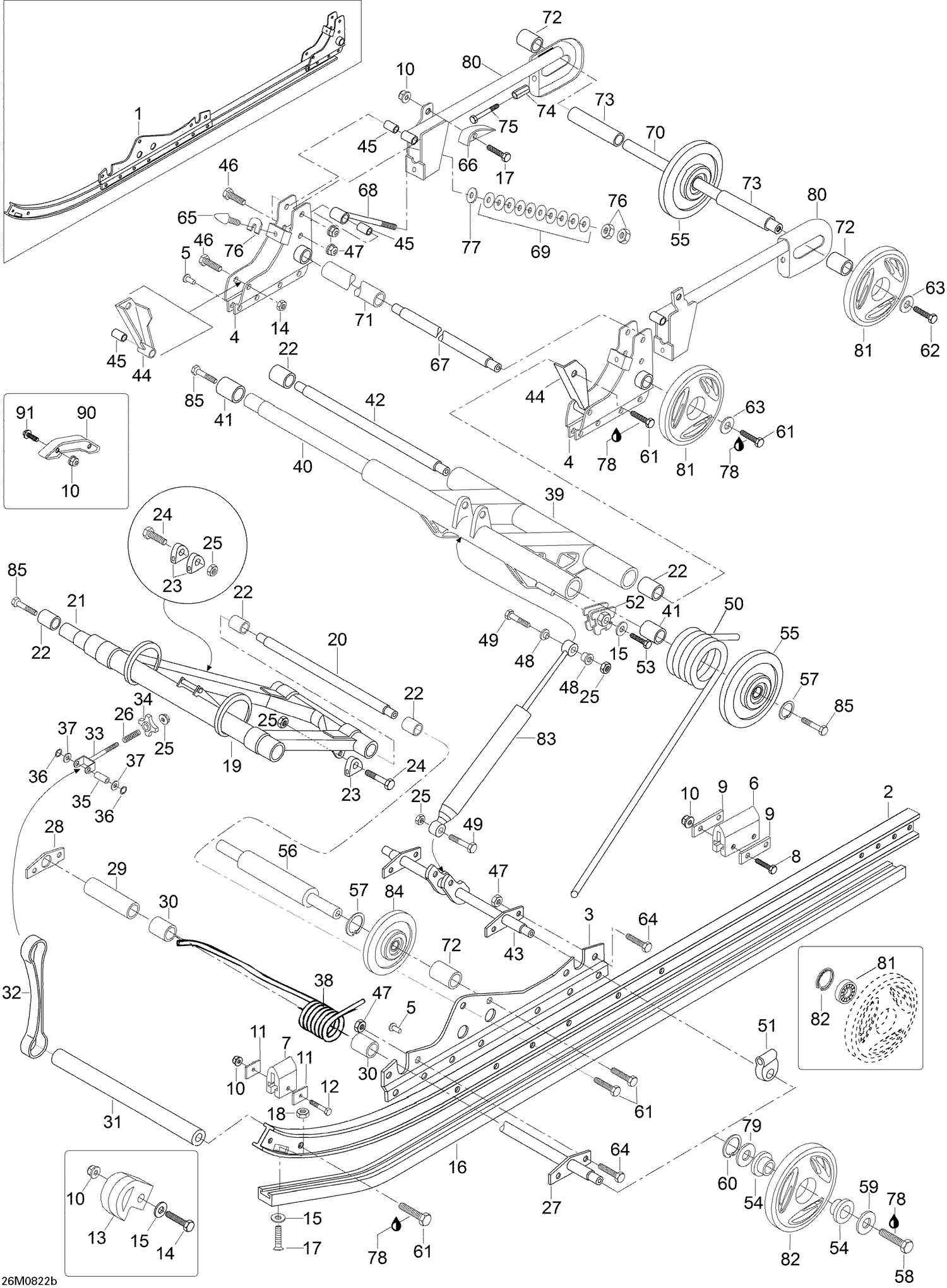 08- Rear Suspension WT 550F