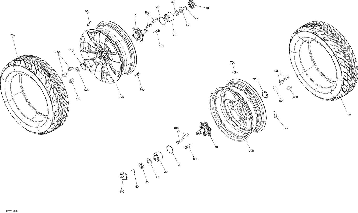 07- Drive System, Front - All Models