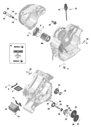 01- Rotax - Engine Lubrication Schematic
