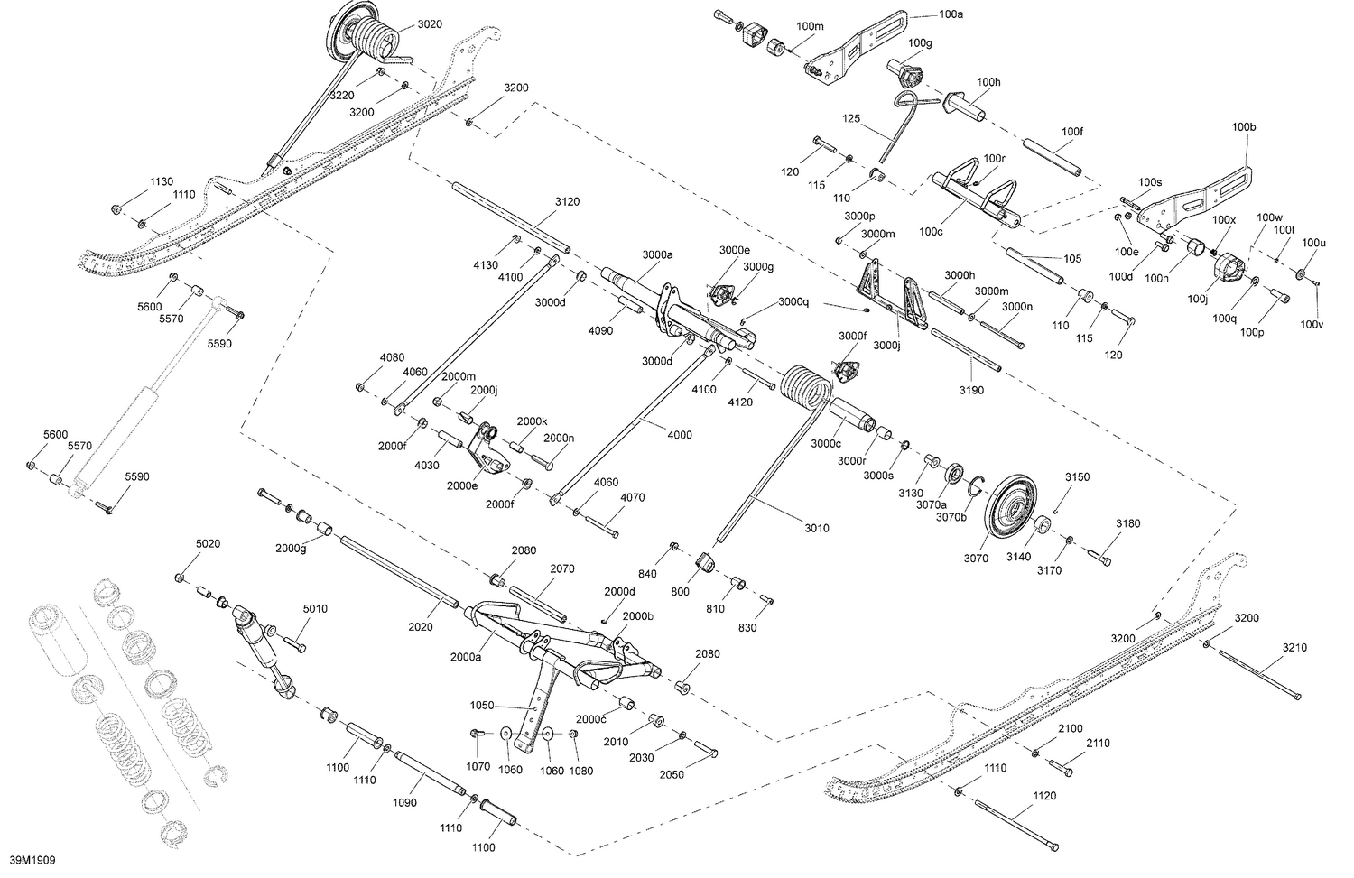 08- Rear Suspension - Upper Section - Europe
