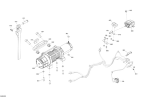 08- Electric - Winch Schematic