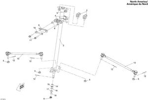 07- Steering Linkage North America Schematic