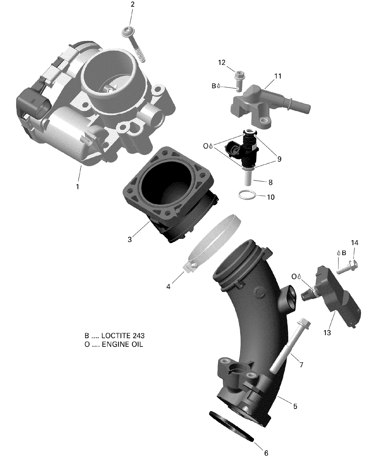 02- Air Intake Manifold And Throttle Body  T3