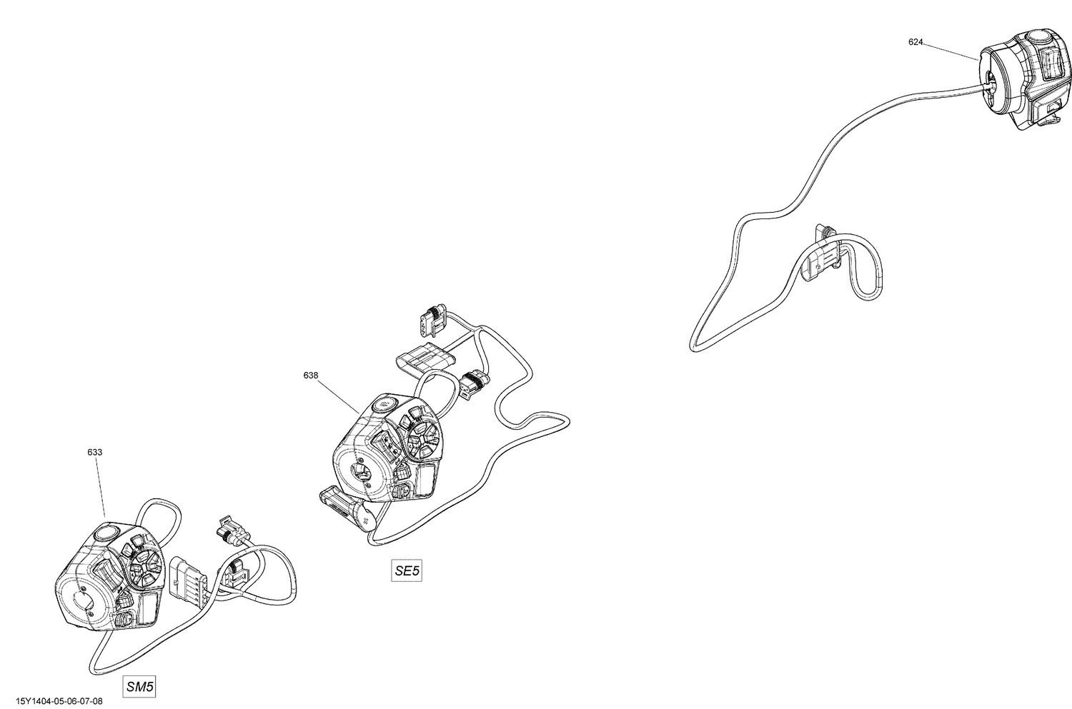 10- Electrical Accessories, Steering _15Y1408
