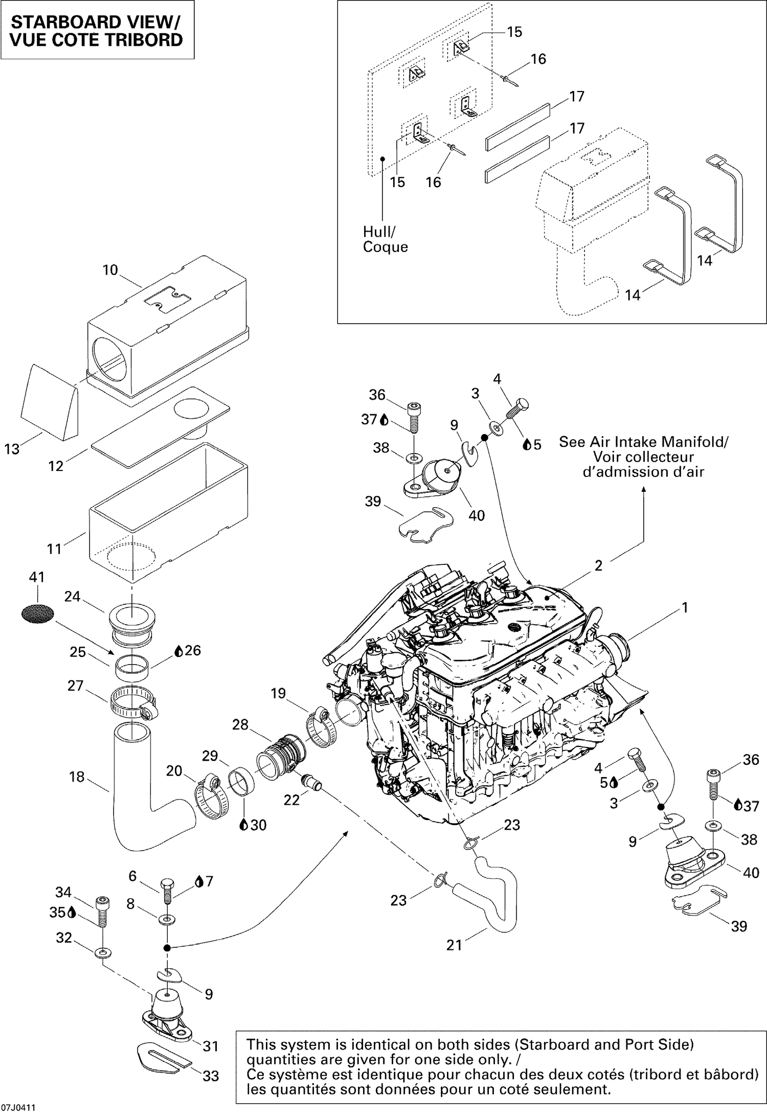 01- Engine Support and Air Intake