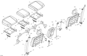 07- Body - Seat - Rear Section Schematic