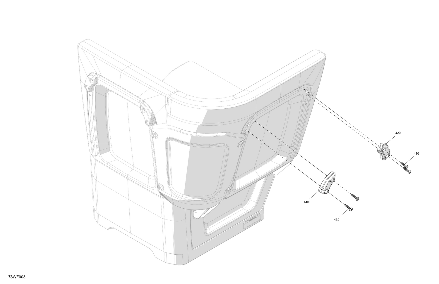 07- FURNITURE - Bumper For Corner Backrest