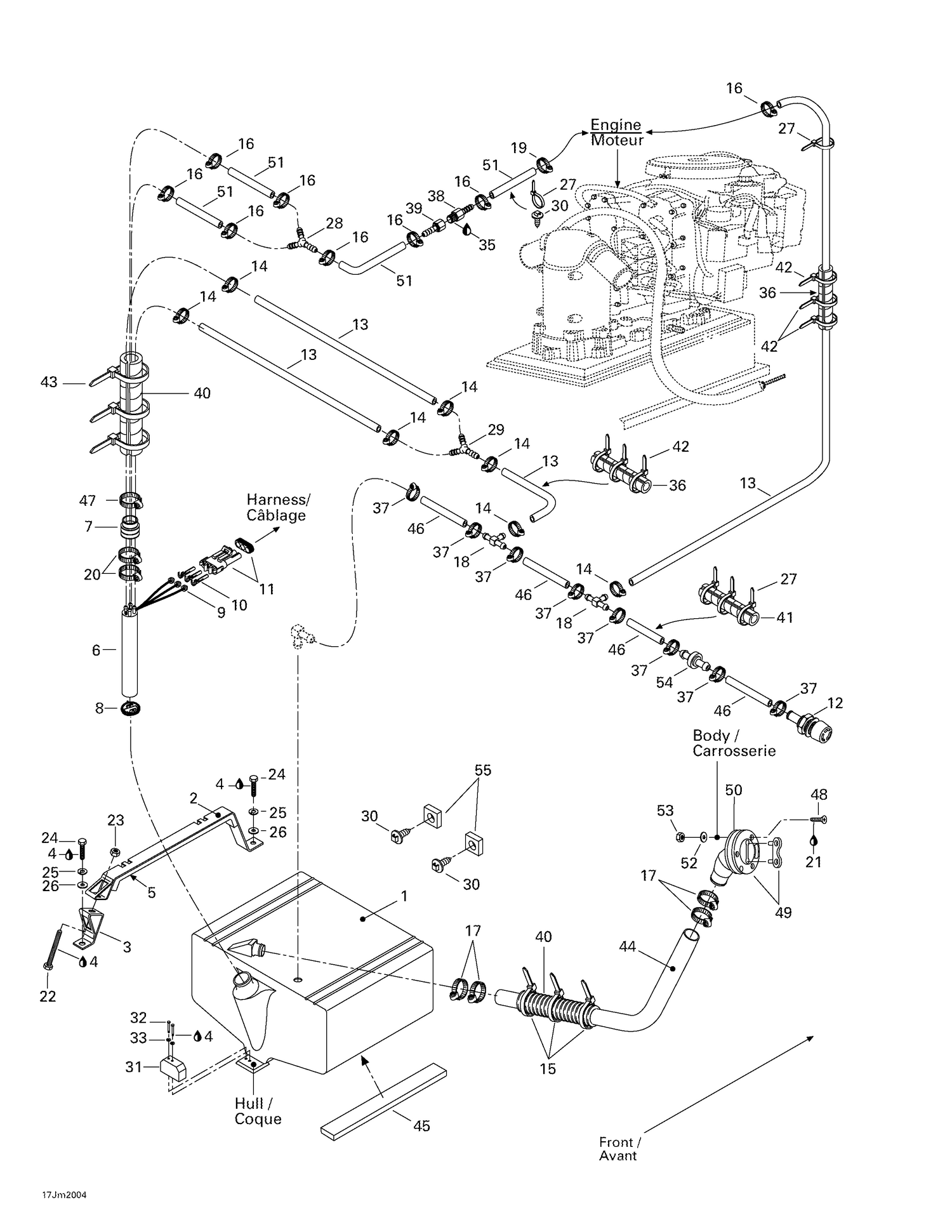 Assembly diagram