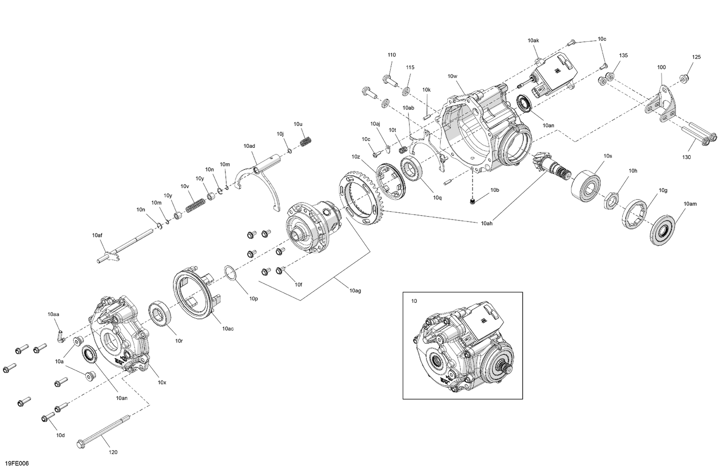 04- Drive - Front - Differential Parts